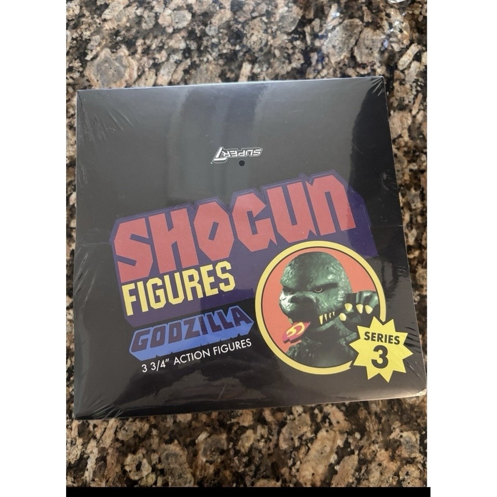Super7 Toho Blind Box Wave 09 Shogun V3 Godzilla Series 3 12pc Flat